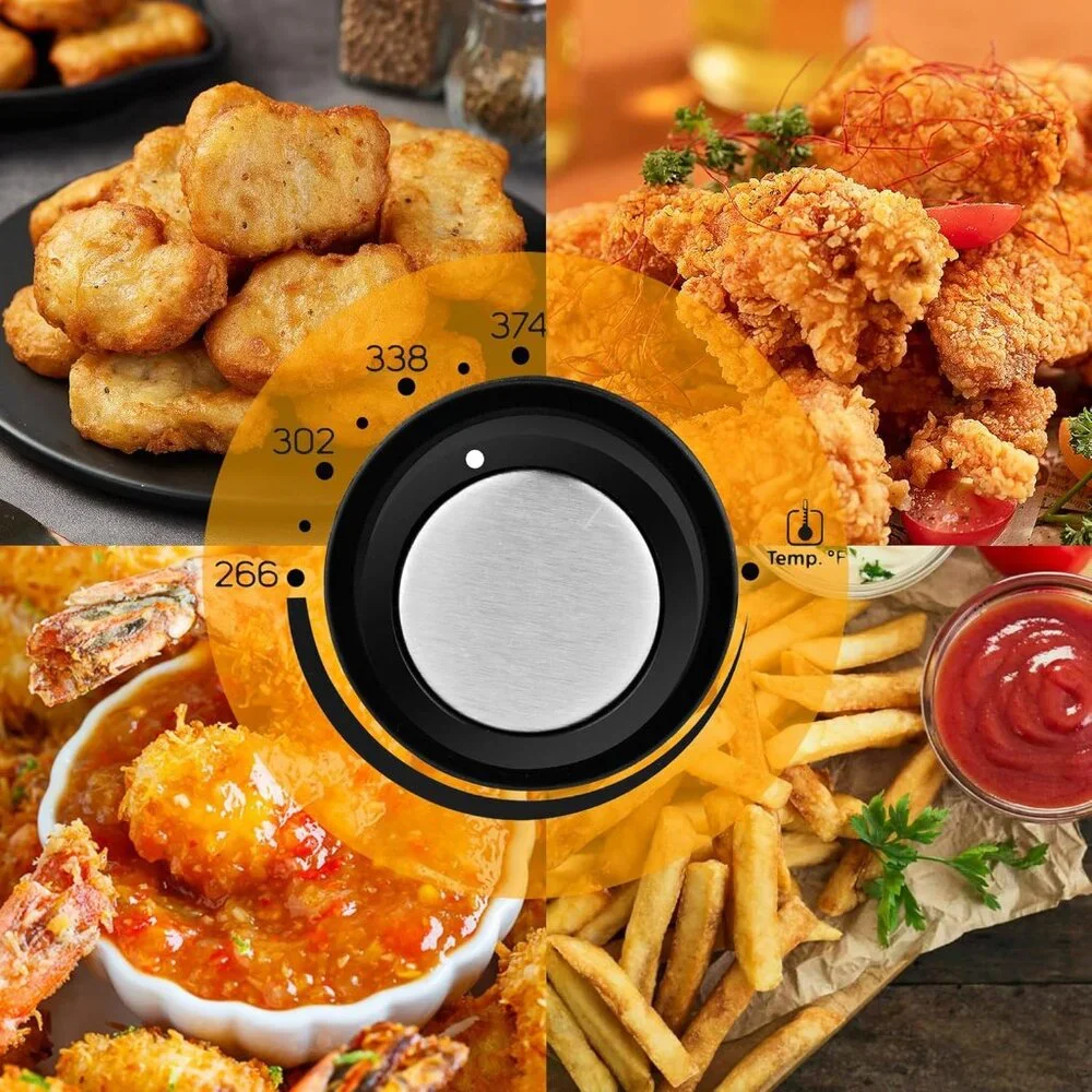 Deep Fryer 1.5L Cool Touch with Basket Nonstick Removable Lid